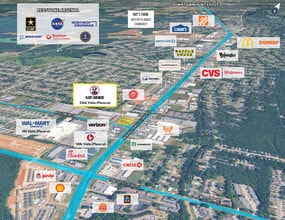 11594 Memorial Pky SW, Huntsville, AL - Aerial  map view - Image1