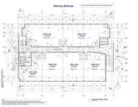 550 W Garvey Ave, Monterey Park, CA for lease Site Plan- Image 1 of 2