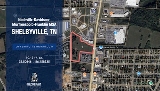 Plus de détails pour 1701 N Main St, Shelbyville, TN - Terrain à vendre