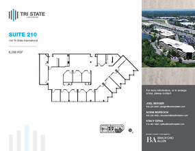 300 Tri State International, Lincolnshire, IL for lease Floor Plan- Image 1 of 1