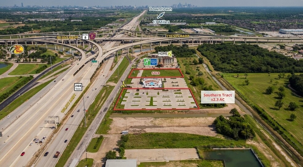 SH 288 & Beltway 8, Houston, TX à vendre - Photo du bâtiment - Image 2 de 9