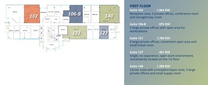 433 Airport Blvd, Burlingame, CA à louer Plan d  tage- Image 1 de 1