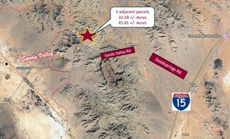 Plus de détails pour No Road, Sandy Valley, NV - Terrain à vendre