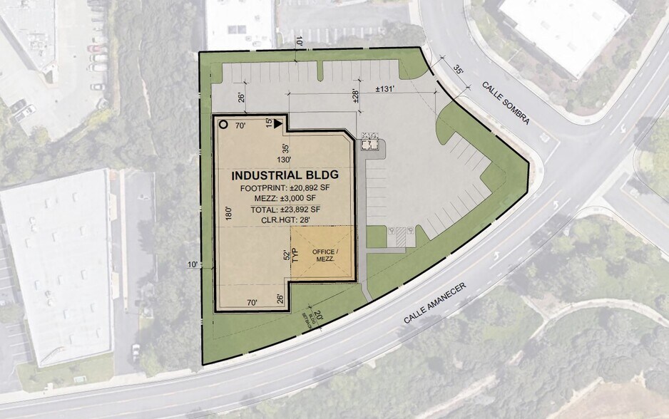 1000 Calle Sombra, San Clemente, CA for lease - Site Plan - Image 3 of 3