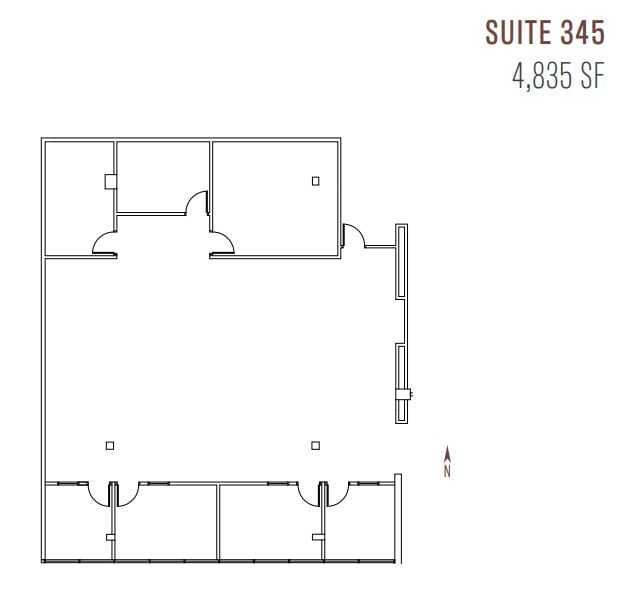 300-350 E 22nd St, Lombard, IL à louer Plan d’étage- Image 1 de 1