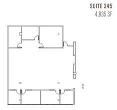 300-350 E 22nd St, Lombard, IL à louer Plan d’étage- Image 1 de 1