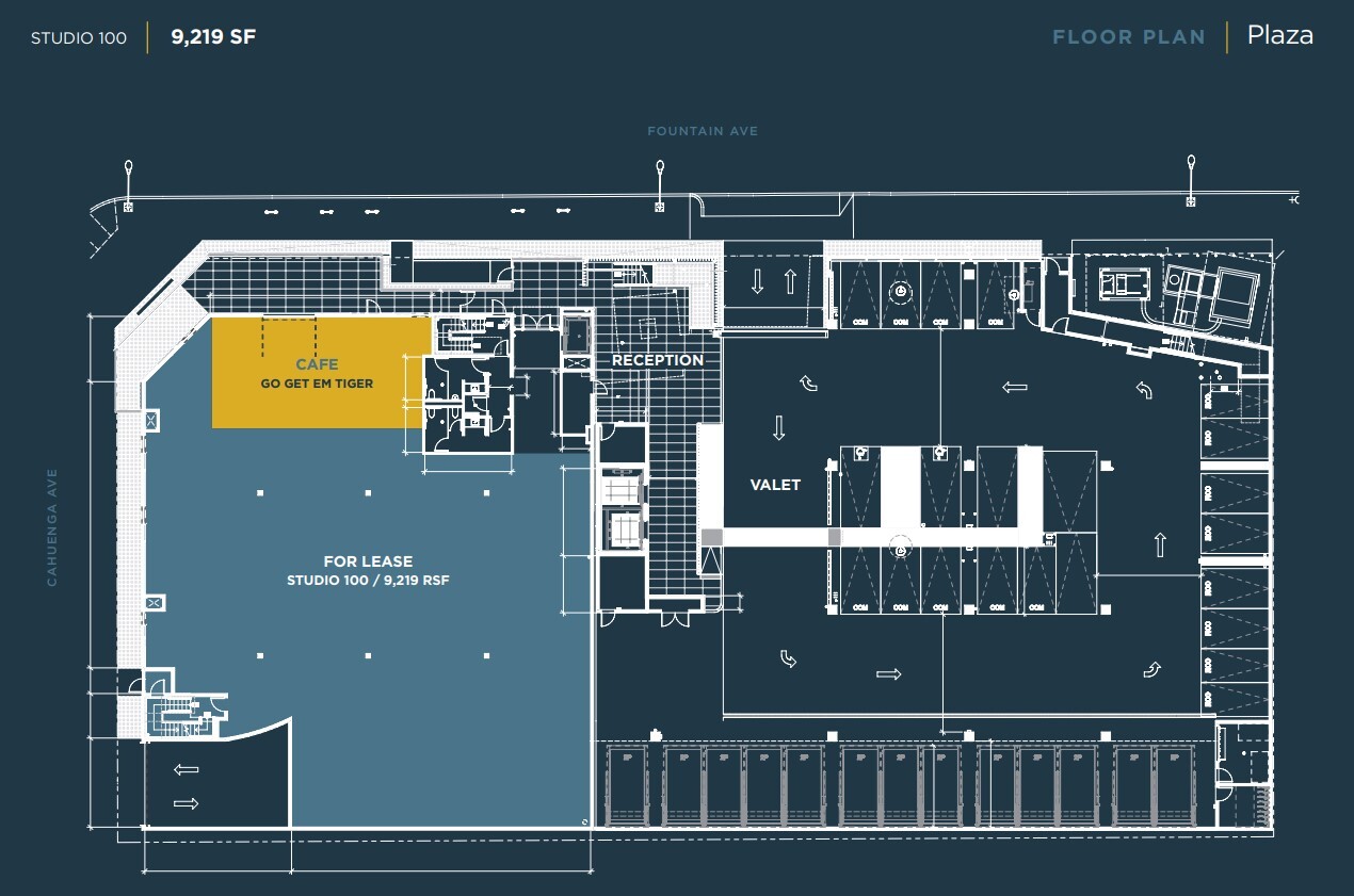6344 Fountain Ave, Los Angeles, CA for lease Floor Plan- Image 1 of 2