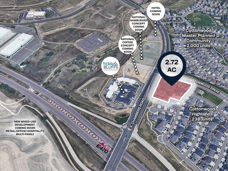 SEC Chambers Rd & Cottonwood Dr, Parker, CO for sale - Building Photo - Image 2 of 5