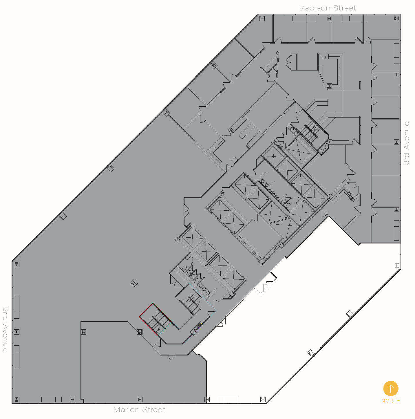 999 3rd Ave, Seattle, WA for lease Floor Plan- Image 1 of 1