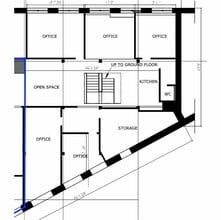 1000 N Halsted St, Chicago, IL à louer Plan d’étage- Image 1 de 2