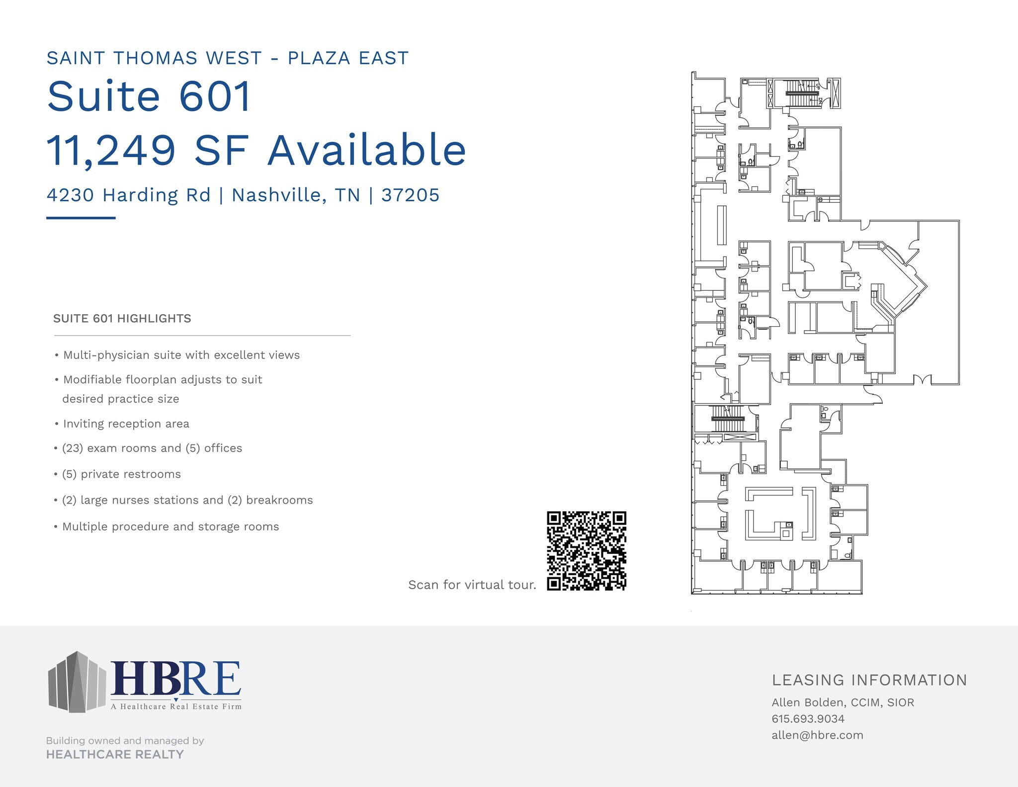 4230 Harding Rd, Nashville, TN à louer Plan de site- Image 1 de 1