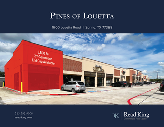 Plus de détails pour 1610-1614 Louetta Rd, Spring, TX - Bureau/Commerce de détail, Vente au détail à louer