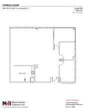 6360 NW 5th Way, Fort Lauderdale, FL for lease Floor Plan- Image 1 of 10