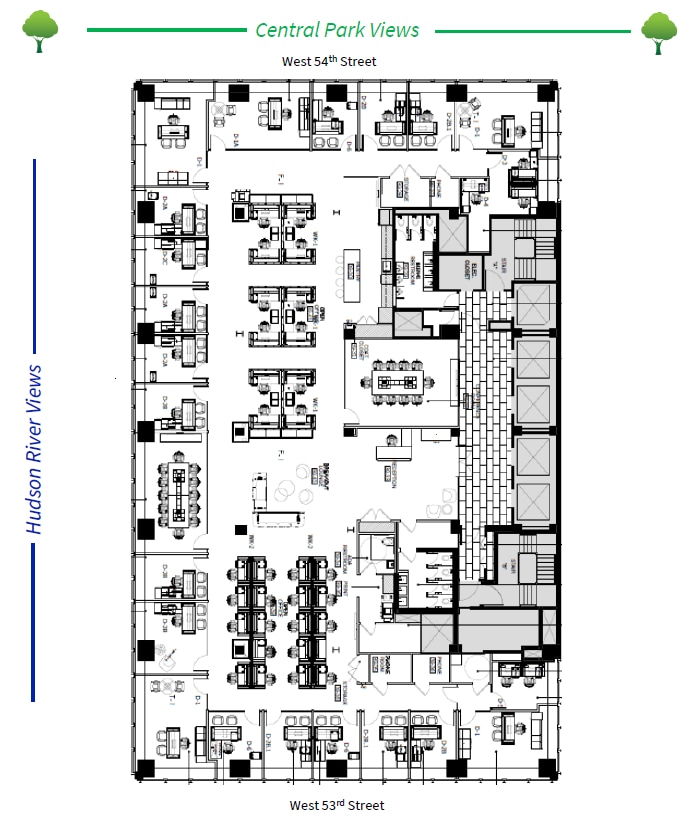 1700 Broadway, New York, NY for lease Floor Plan- Image 1 of 1