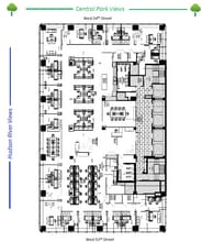 1700 Broadway, New York, NY for lease Floor Plan- Image 1 of 1