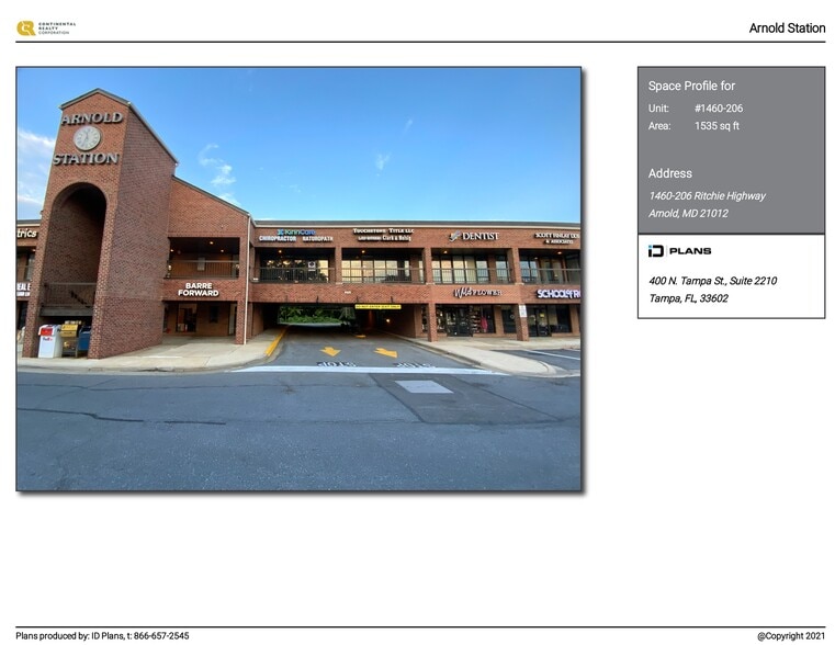 1450-1460 Ritchie Hwy, Arnold, MD for lease - Site Plan - Image 1 of 12