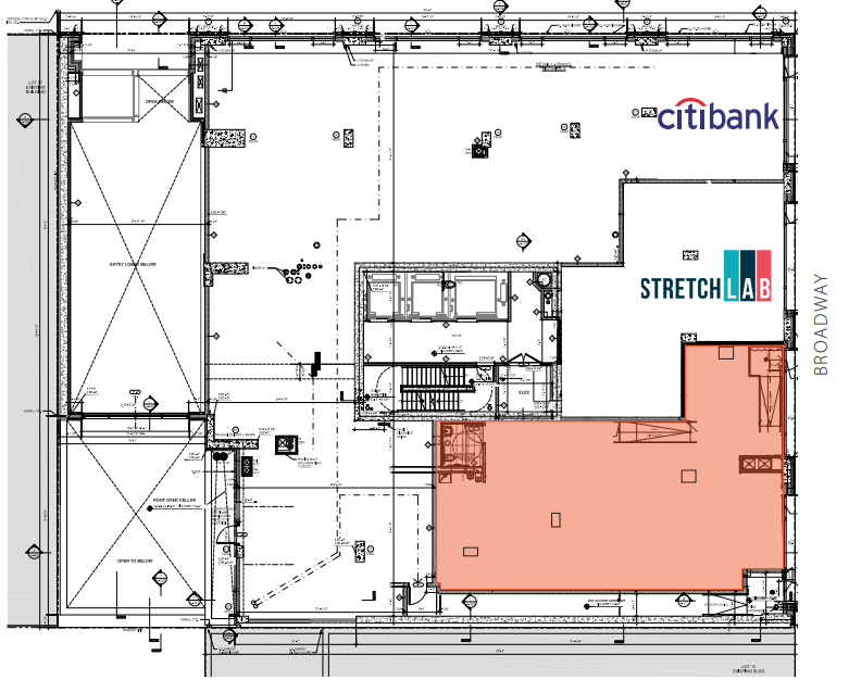 2551-2555 Broadway, New York, NY à louer Plan d  tage- Image 1 de 1