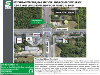 Plus de détails pour 7008 Little Rd, New Port Richey, FL - Terrain à louer