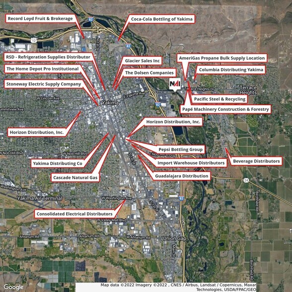 2105 Terrace Heights Dr, Yakima, WA à vendre - Photo du bâtiment - Image 2 de 2