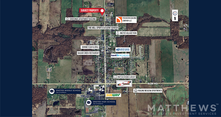 400 N Main St, Onsted, MI à vendre - Photo du bâtiment - Image 3 de 4