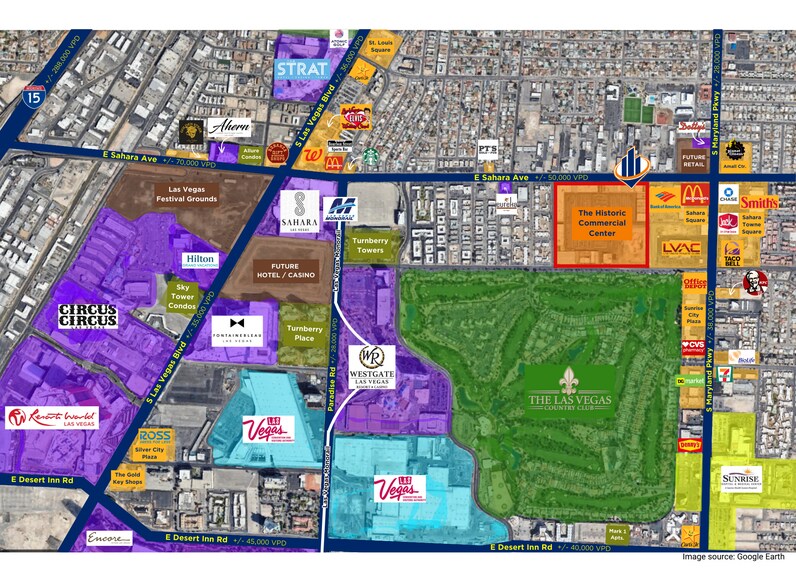 953 E Sahara Ave, Las Vegas, NV à louer - Photo du bâtiment - Image 2 de 7