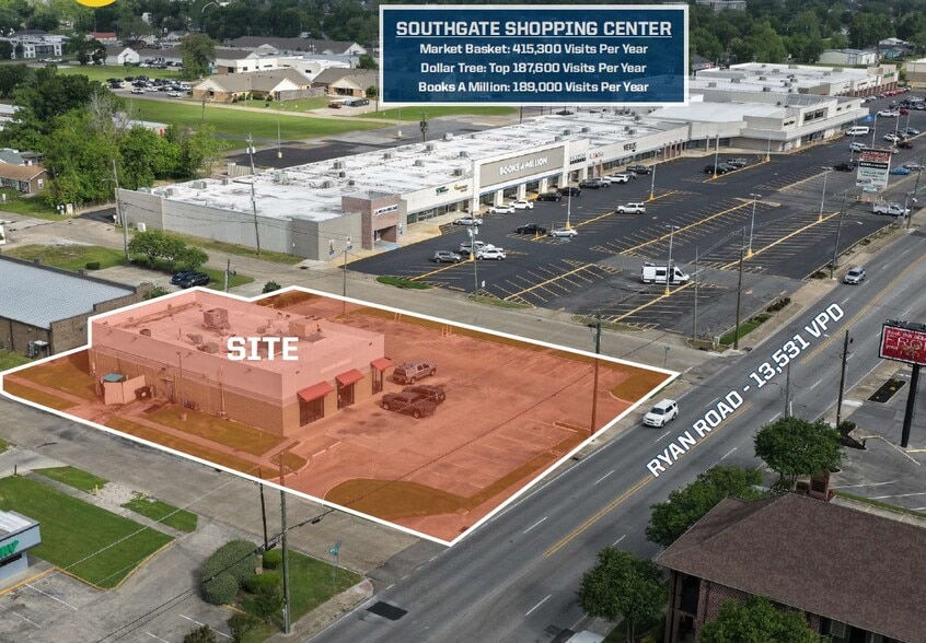 2950 Ryan St, Lake Charles, LA for sale - Building Photo - Image 3 of 4