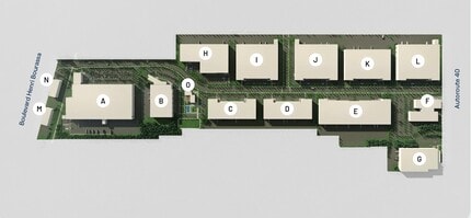 9200 Boul Henri-Bourassa E, Montréal-Est, QC à louer Plan de site- Image 2 de 3