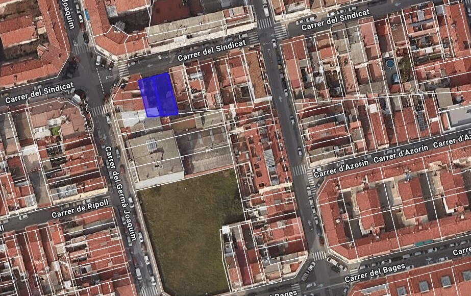 Carrer del Sindicat, 24-26, Terrassa, Barcelona à vendre - Plan cadastral - Image 3 de 3