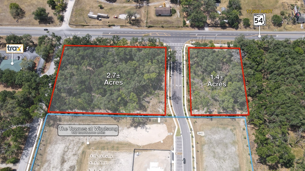 SR 54 & Nathan Pearl St., Zephyrhills, FL for sale - Building Photo - Image 3 of 4