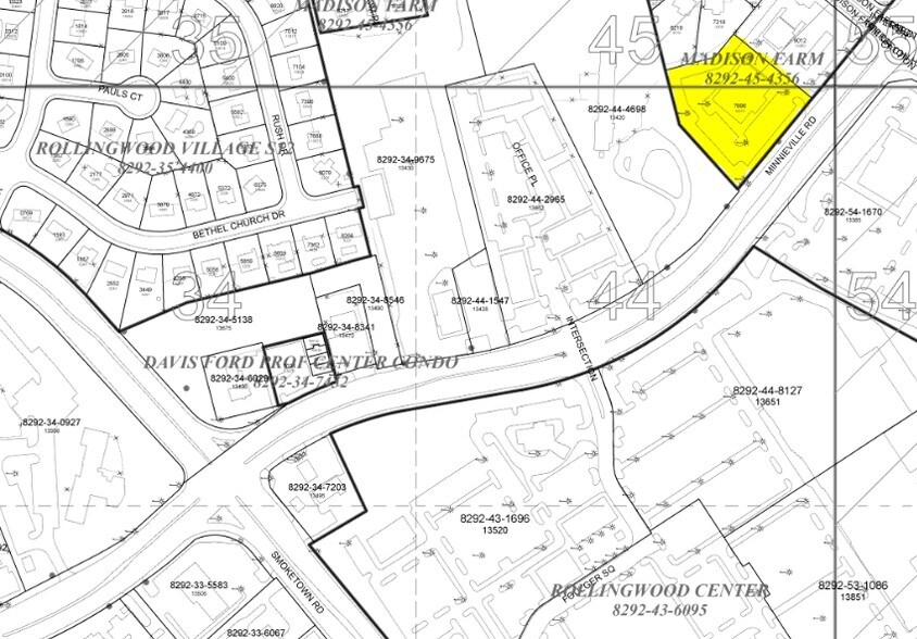 13370 Minnieville Rd, Woodbridge, VA à louer - Plan cadastral - Image 2 de 2
