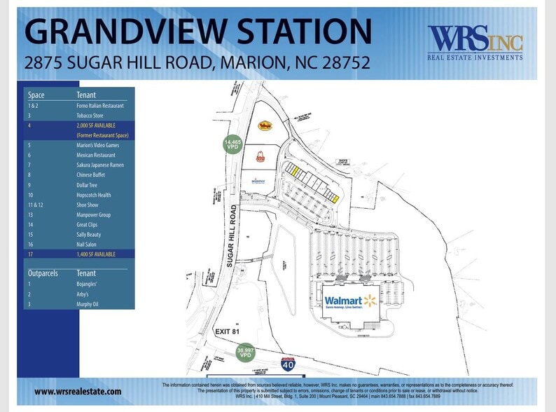 2845 Sugar Hill Rd, Marion, NC for lease - Building Photo - Image 2 of 6