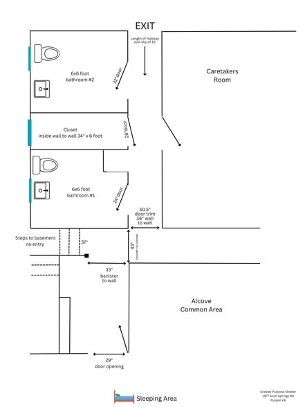 1977 Alum Spring Rd, Pulaski, VA for sale - Floor Plan - Image 2 of 9