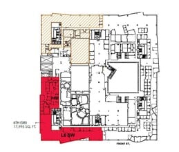 250 Front St W, Toronto, ON for lease Floor Plan- Image 1 of 1