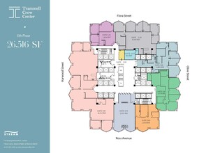 2001 Ross Ave, Dallas, TX à louer Plan d  tage- Image 1 de 2