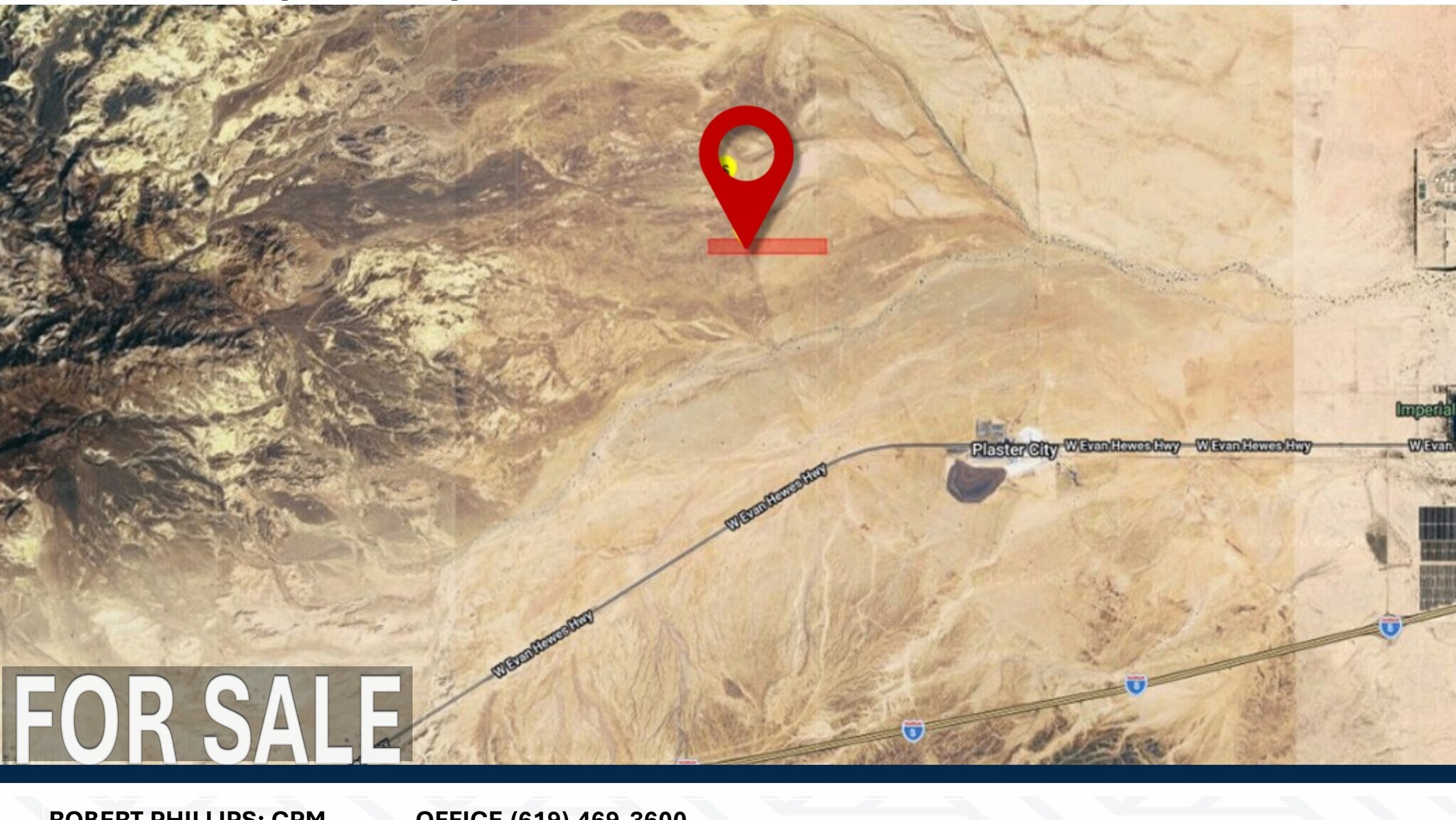 Old Overland Stage Route, Ocotillo, CA for sale Primary Photo- Image 1 of 3