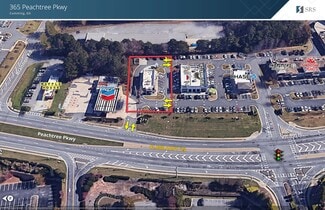 Plus de détails pour 365 Peachtree Pky, Cumming, GA - Commerce de détail à louer