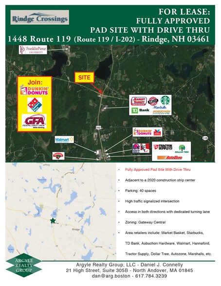 119 Corner Of Rte 119 &, Rindge, NH for lease - Building Photo - Image 1 of 3