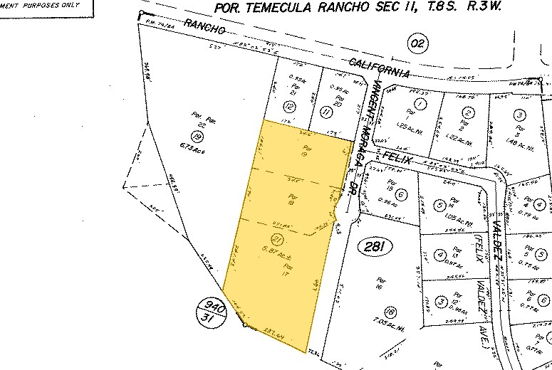 28381 Vincent Moraga Dr, Temecula, CA à louer - Plan cadastral - Image 2 de 6