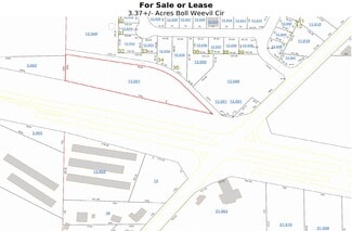 More details for 3.37 ac Boll Weevil Circle, Enterprise, AL - Land for Sale