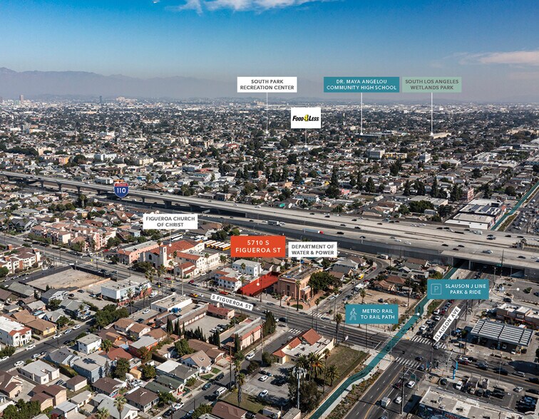 5710 S Figueroa St, Los Angeles, CA à vendre - Photo du bâtiment - Image 3 de 18