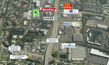 12691-12695 Mcgregor Blvd, Fort Myers, FL - AERIAL  map view - Image1