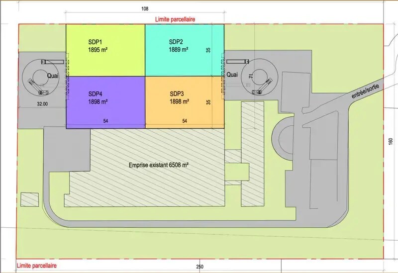 Industrial in Monchy-le-Preux for sale Site Plan- Image 1 of 2