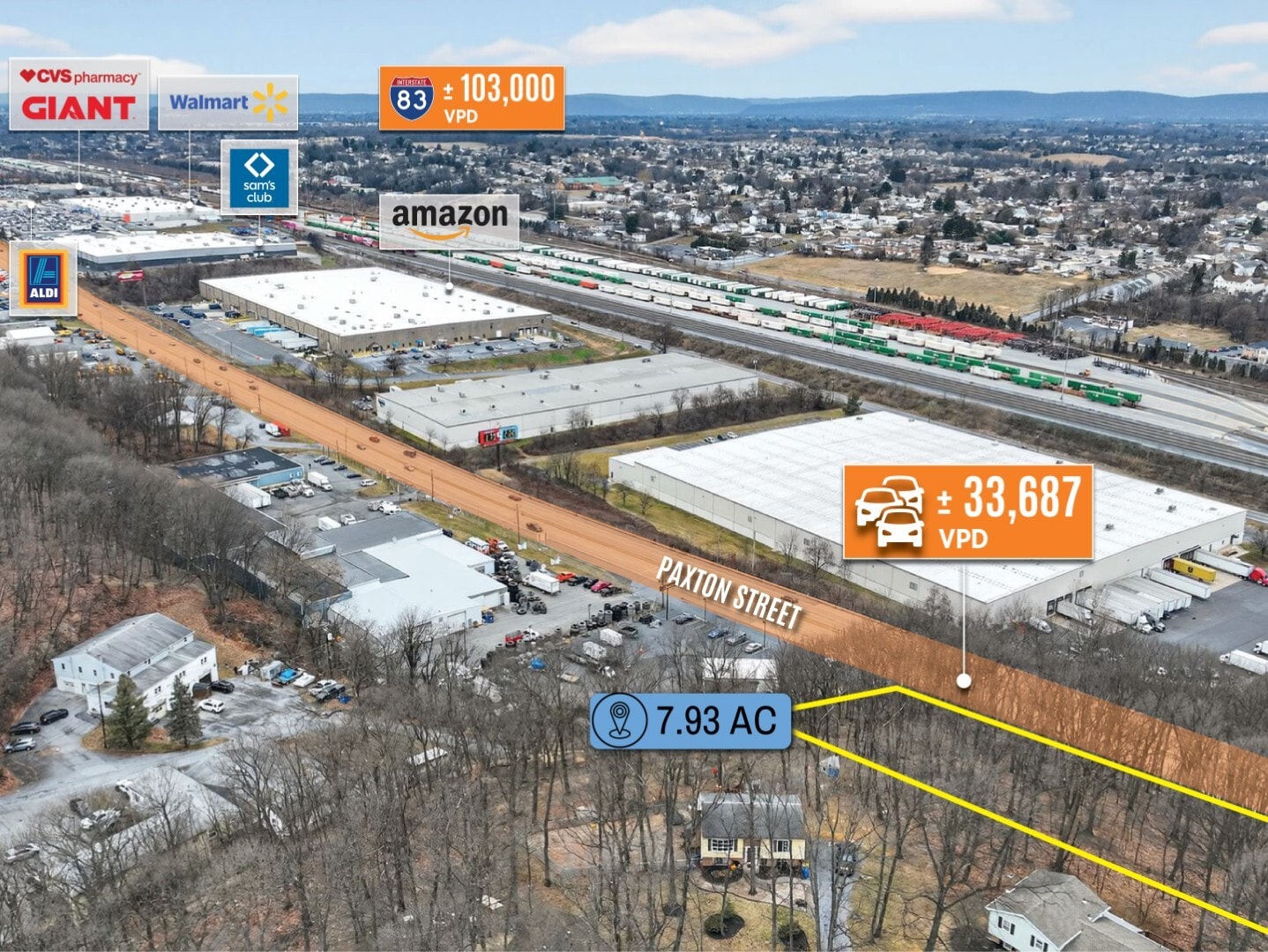 adj. to 7451 Paxton St, Harrisburg, PA for sale Primary Photo- Image 1 of 6