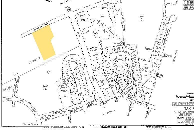 Mathistown Rd, Little Egg Harbor, NJ à louer - Plan cadastral - Image 3 de 6