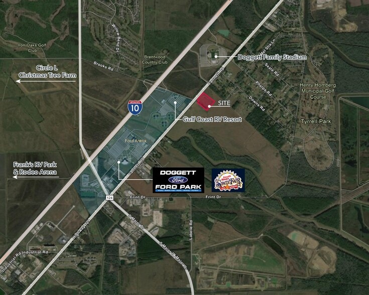 6817 Fannett rd, Beaumont, TX for sale - Aerial - Image 1 of 1