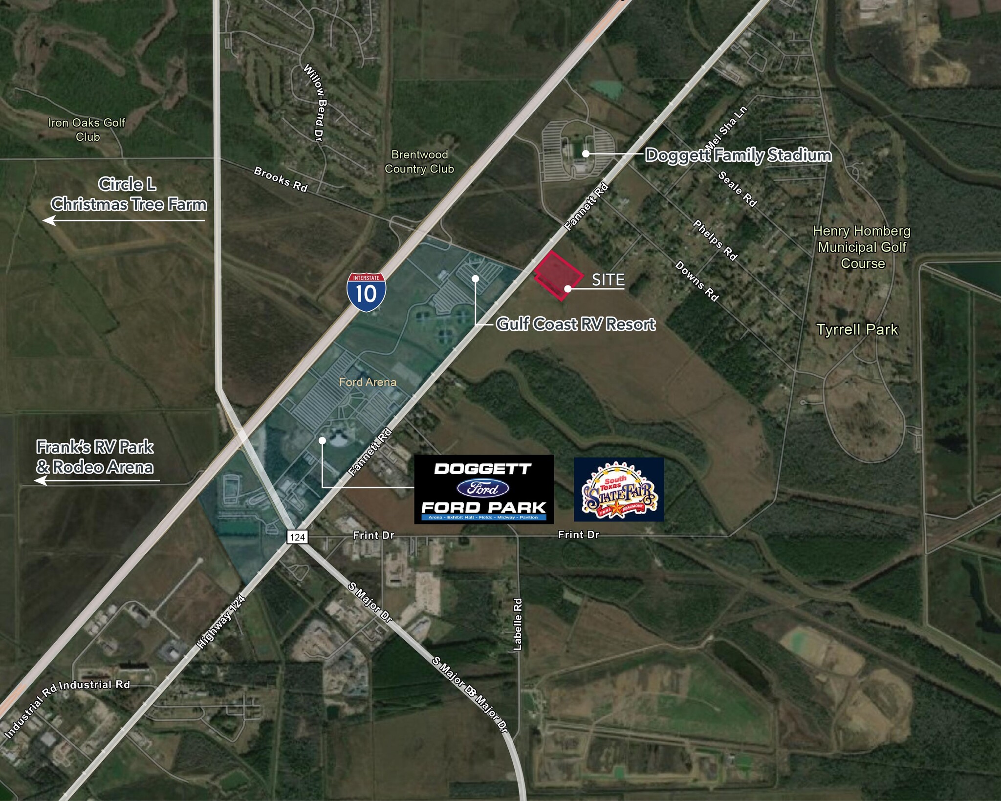 6817 Fannett rd, Beaumont, TX à vendre Aérien- Image 1 de 2