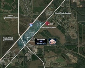 6817 Fannett rd, Beaumont, TX - AERIAL map view