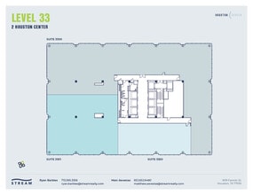 909 Fannin St, Houston, TX for lease Floor Plan- Image 1 of 1