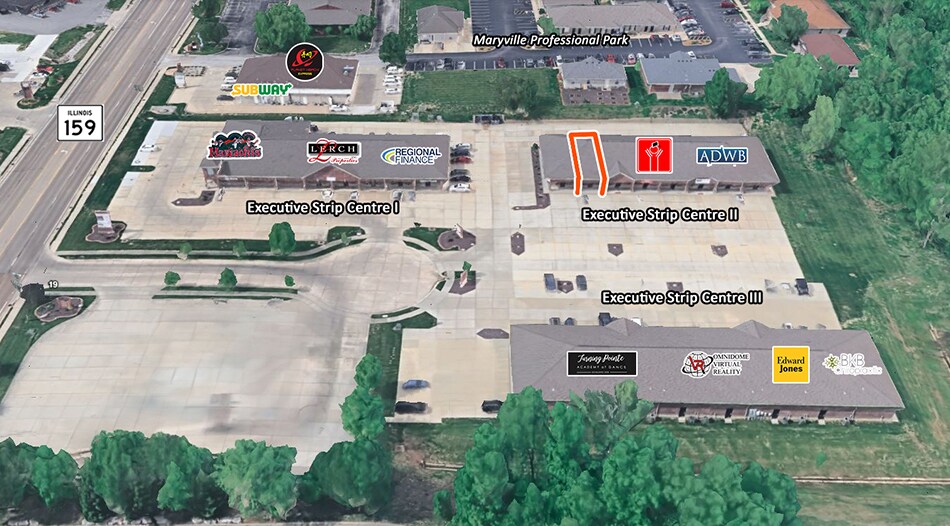 2918-2922 N Center St, Maryville, IL for lease - Building Photo - Image 2 of 5