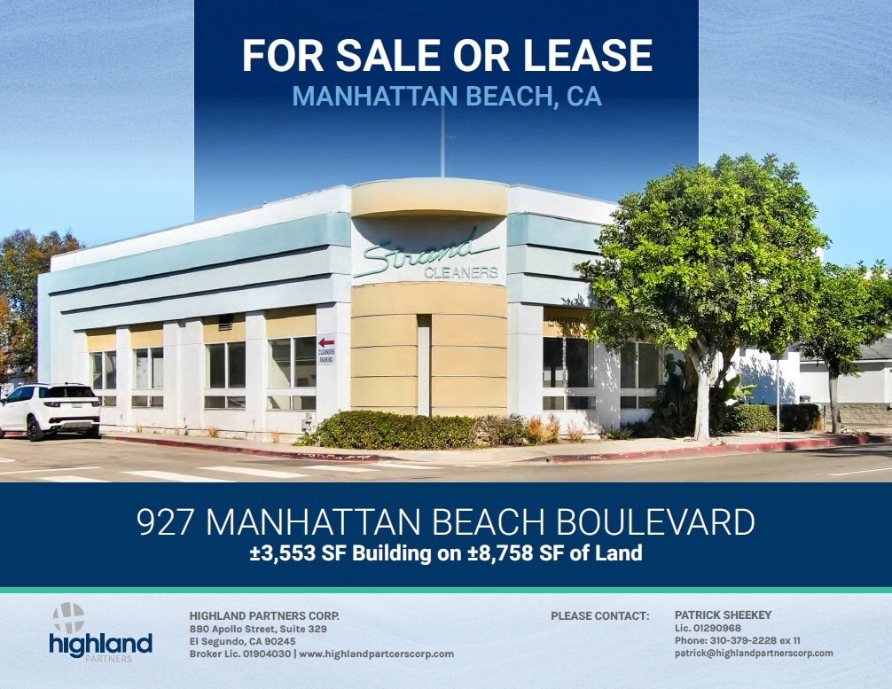 927 Manhattan Beach Blvd, Manhattan Beach, CA for sale Building Photo- Image 1 of 17